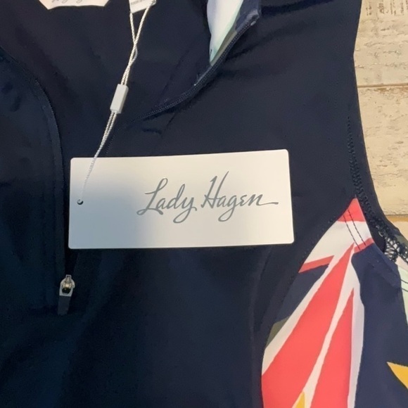 NWT Lady Hagen Desert Getaway Side Piece Sleeveless Polo - Picture 6 of 7